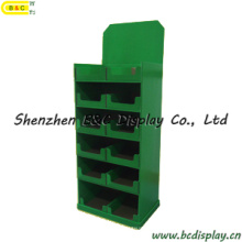 Candle Cardboard Display Shelf, Paper Pallet Display Stand (B&C-A077)